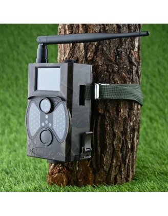 Fotopułapka GSM kamera leśna HC-300M 40 IR 940nm Czujnik Ruchu v3 16MPX